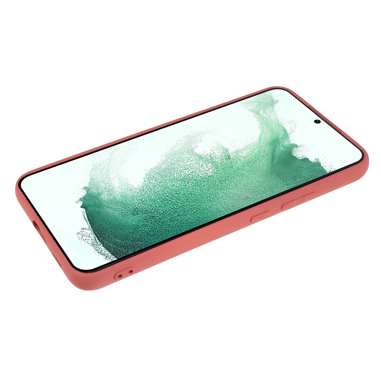 For Samsung Galaxy S21 FE 5G Rubberized TPU Phone Case Fiber Lining Anti-Scratch Cover For Samsung Galaxy S21 FE 5G Rubberized TPU Phone Case Fiber Lining Anti-Scratch Cover